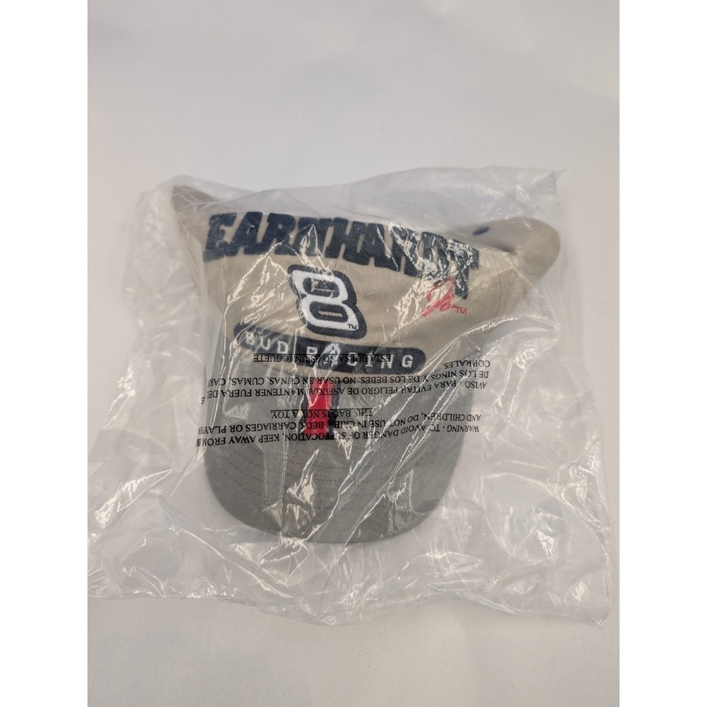 2001 dale earnhardt JR Chase Authentics Strap Back Hat Bud Racing Vintage